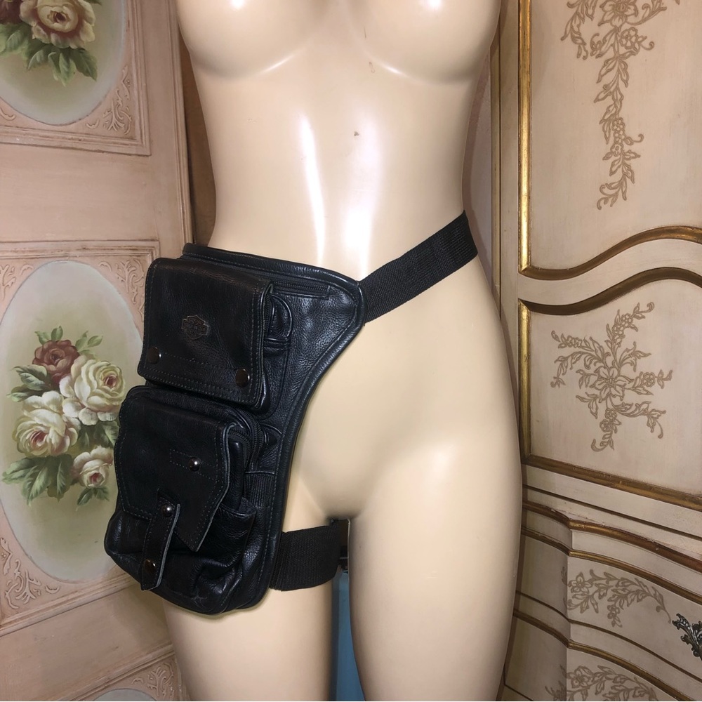 Leather Hip / Thigh Bag